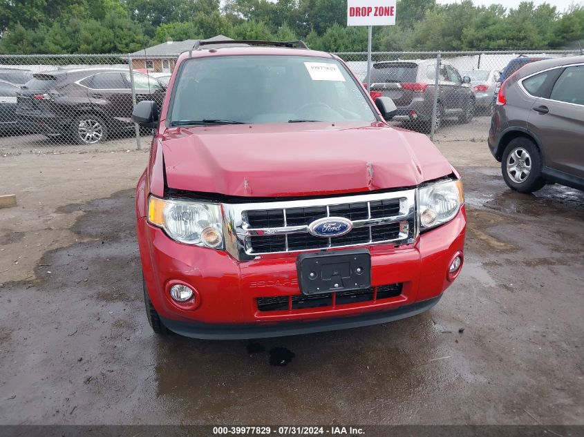 2011 Ford Escape Xlt VIN: 1FMCU0DG3BKB70929 Lot: 39977829