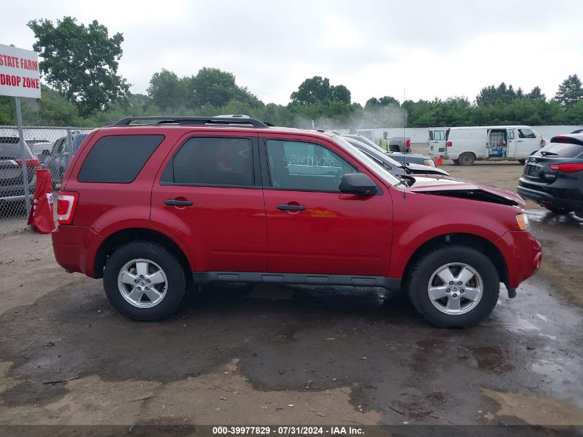 2011 Ford Escape Xlt VIN: 1FMCU0DG3BKB70929 Lot: 39977829