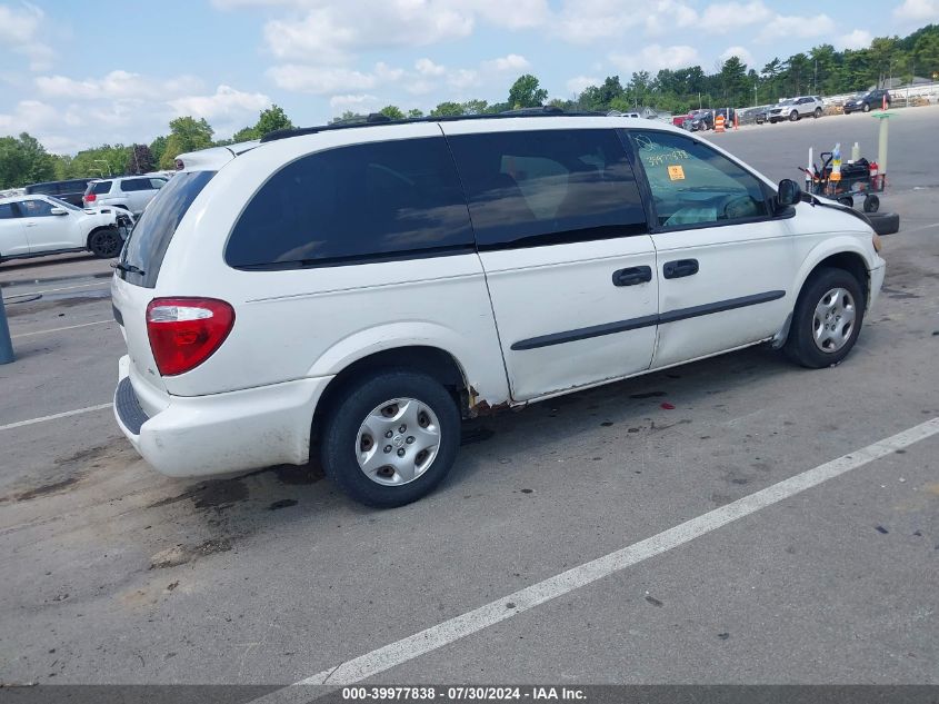 2003 Dodge Grand Caravan Se VIN: 1D4GP24303B210488 Lot: 39977838