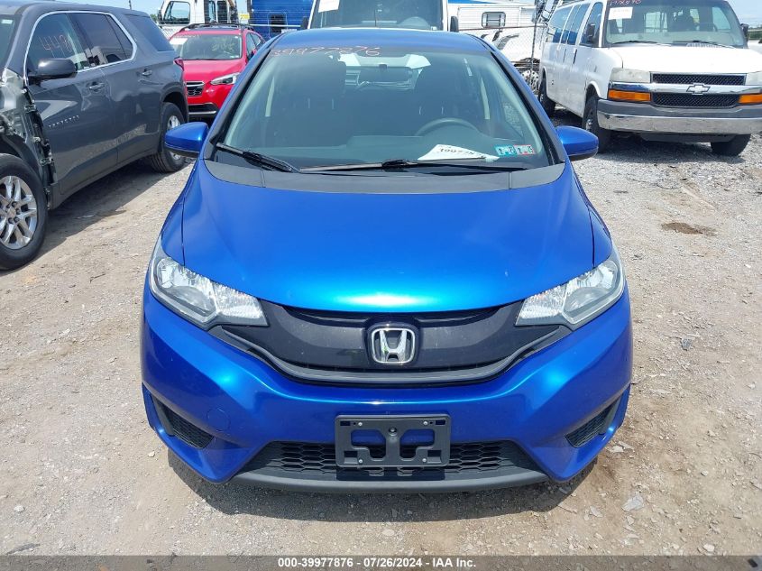 2016 Honda Fit Lx VIN: 3HGGK5H58GM704820 Lot: 39977876