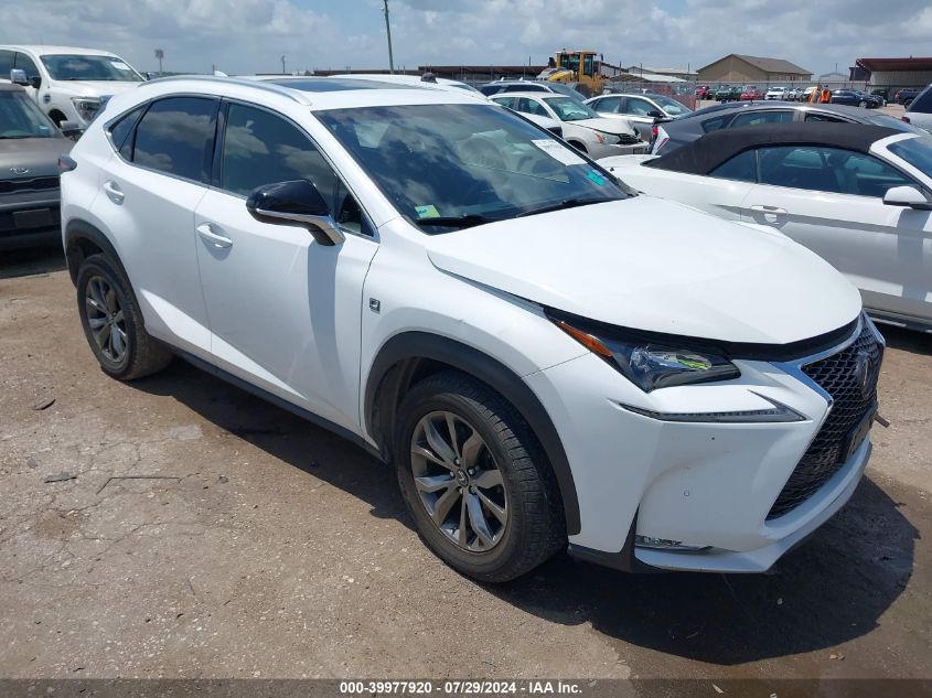 JTJYARBZ5H2081526 2017 LEXUS NX - Image 1