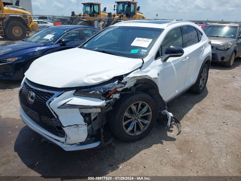 JTJYARBZ5H2081526 2017 LEXUS NX - Image 2