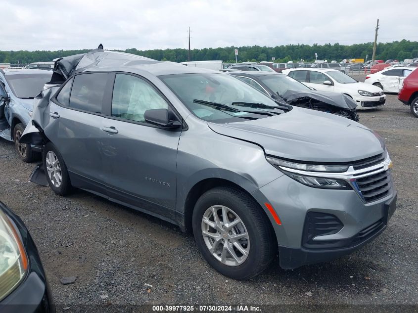 2023 Chevrolet Equinox Awd Ls VIN: 3GNAXSEG9PL125102 Lot: 39977925