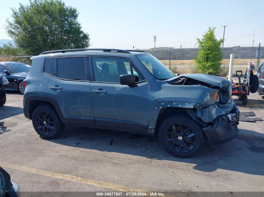 2018 Jeep Renegade Sport VIN: ZACCJBAB5JPJ38096 Lot: 39977927