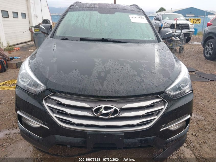 2017 Hyundai Santa Fe Sport 2.4L VIN: 5NMZU3LB8HH049713 Lot: 39977928