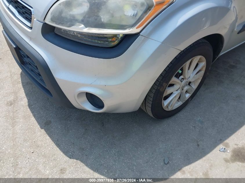 2012 Kia Soul + VIN: KNDJT2A66C7376126 Lot: 39977935