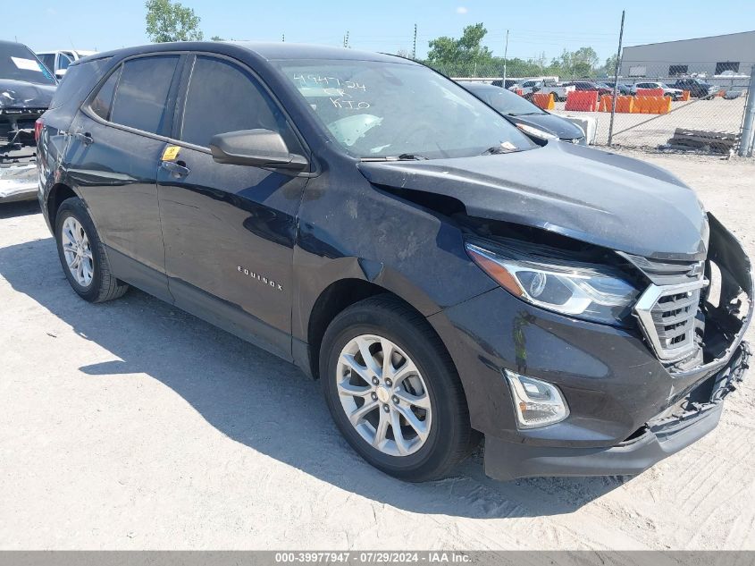 2021 CHEVROLET EQUINOX FWD LS - 3GNAXHEV9MS123501