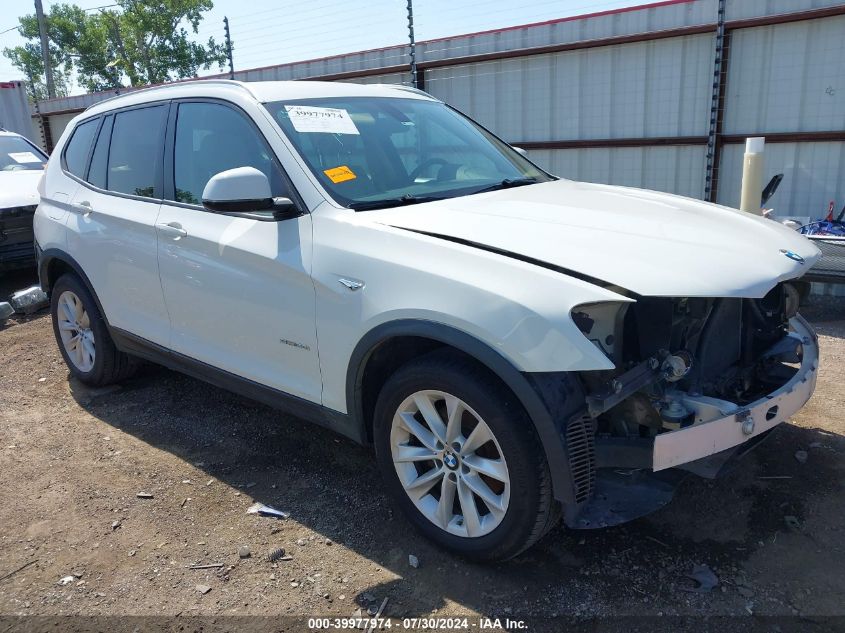 2017 BMW X3 SDRIVE28I - 5UXWZ7C31H0V87303