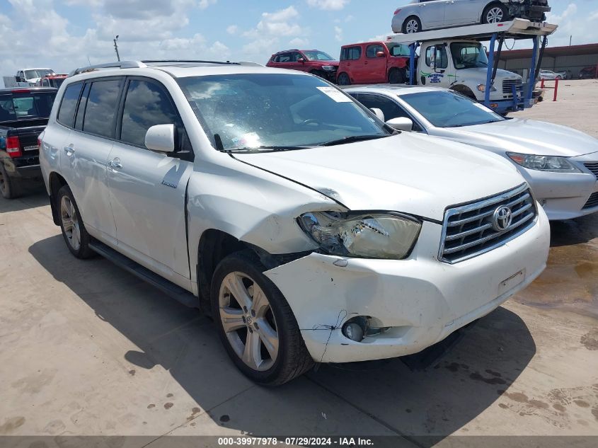 2008 Toyota Highlander Limited VIN: JTEDS42A782045621 Lot: 39977978