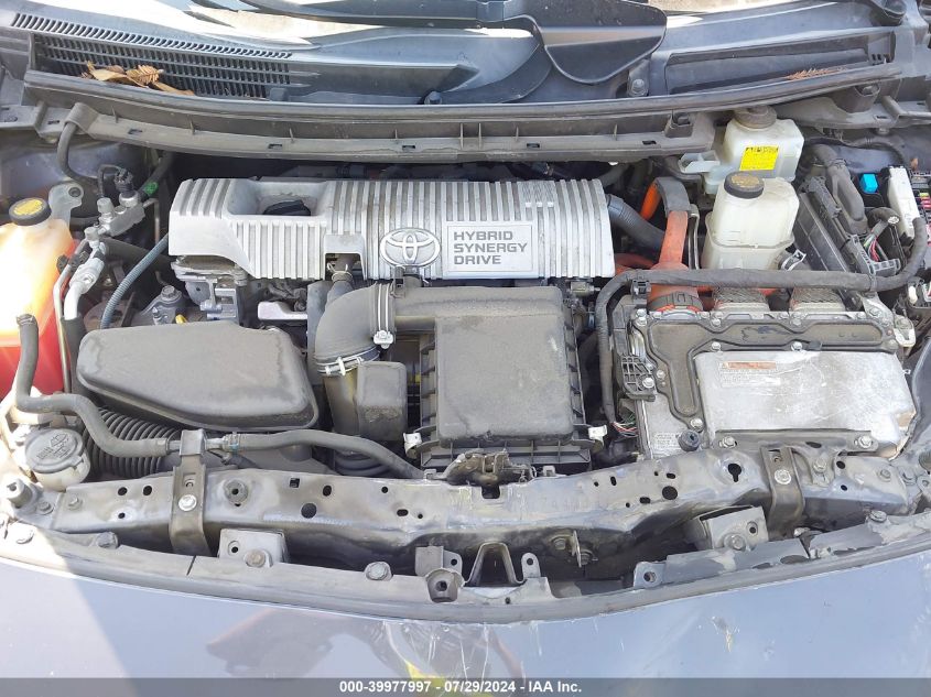 2011 Toyota Prius Two VIN: JTDKN3DU4B1427767 Lot: 39977997