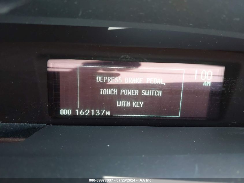 2011 Toyota Prius Two VIN: JTDKN3DU4B1427767 Lot: 39977997