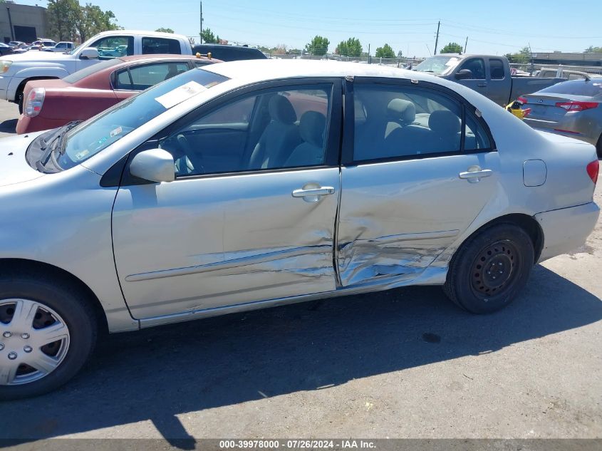 2003 Toyota Corolla Le VIN: 1NXBR32E53Z124072 Lot: 39978000