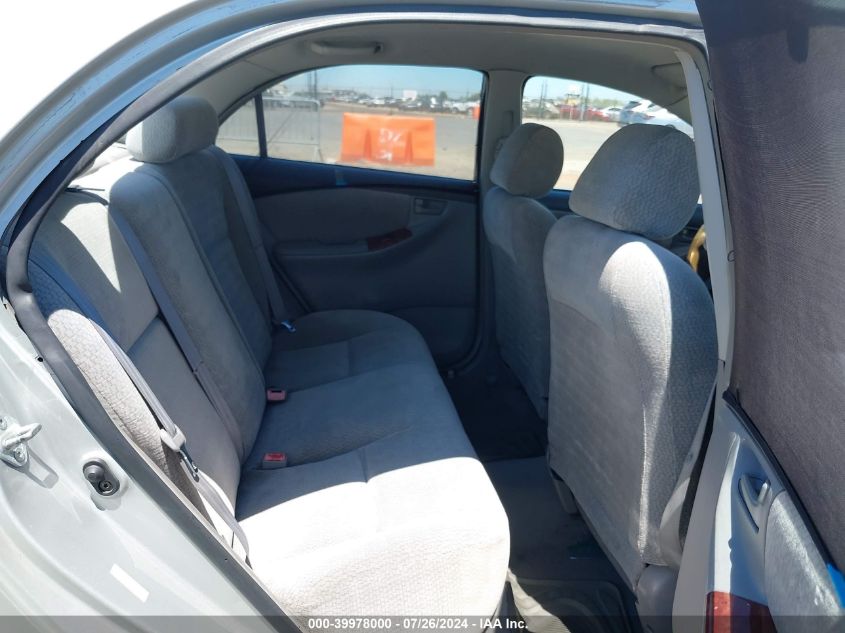 2003 Toyota Corolla Le VIN: 1NXBR32E53Z124072 Lot: 39978000