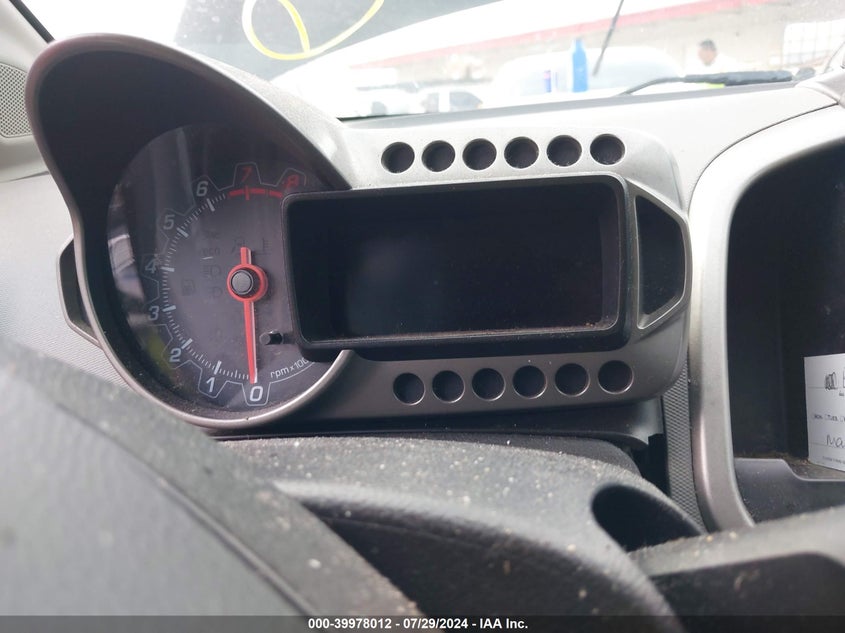 2014 Chevrolet Sonic Lt VIN: 1G1JC6SH2E4114687 Lot: 39978012