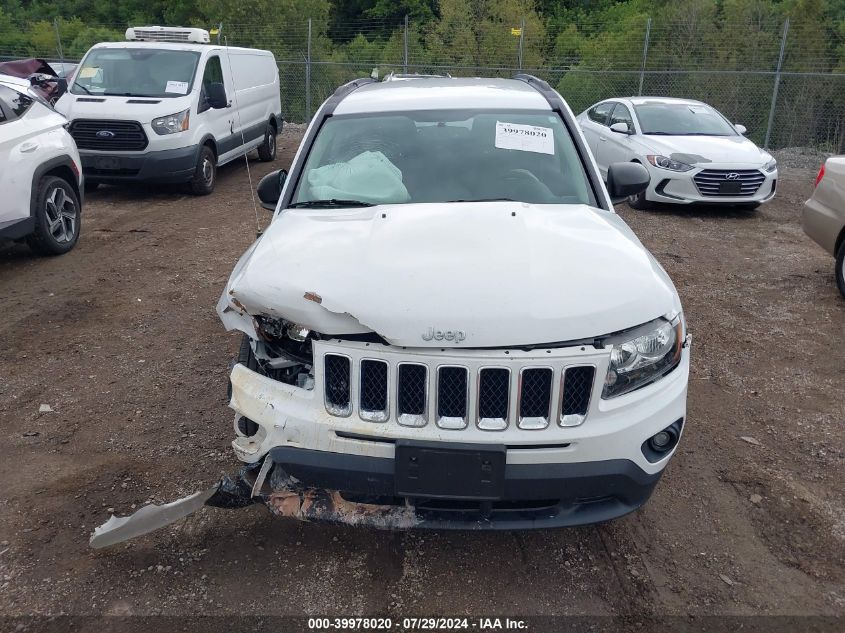 2016 Jeep Compass Sport VIN: 1C4NJDBB7GD757005 Lot: 39978020