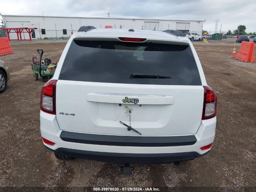 2016 Jeep Compass Sport VIN: 1C4NJDBB7GD757005 Lot: 39978020