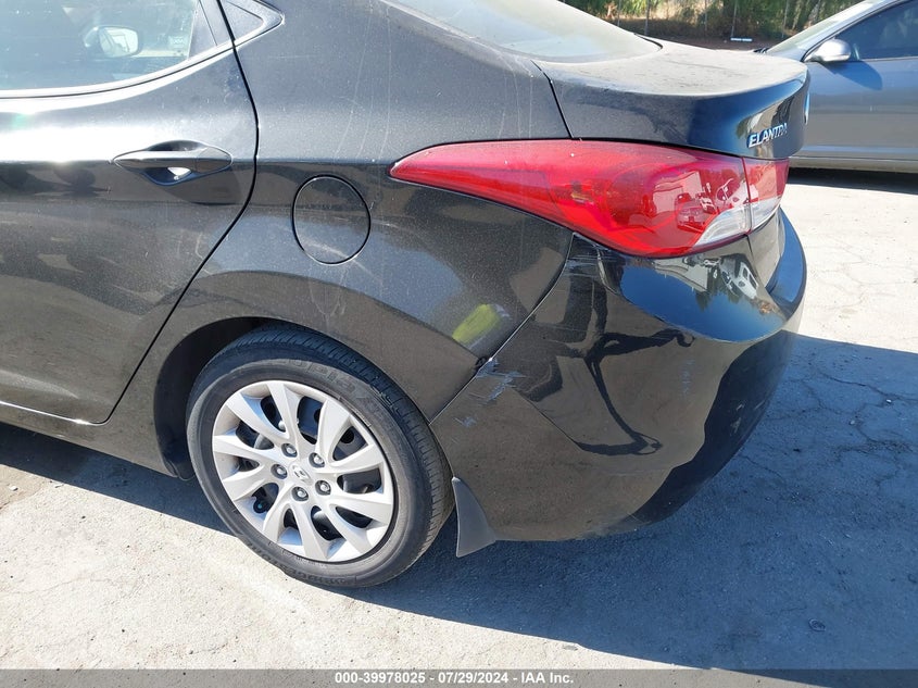 2013 Hyundai Elantra Gls VIN: 5NPDH4AE5DH159181 Lot: 39978025