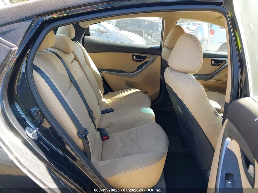 2013 Hyundai Elantra Gls VIN: 5NPDH4AE5DH159181 Lot: 39978025