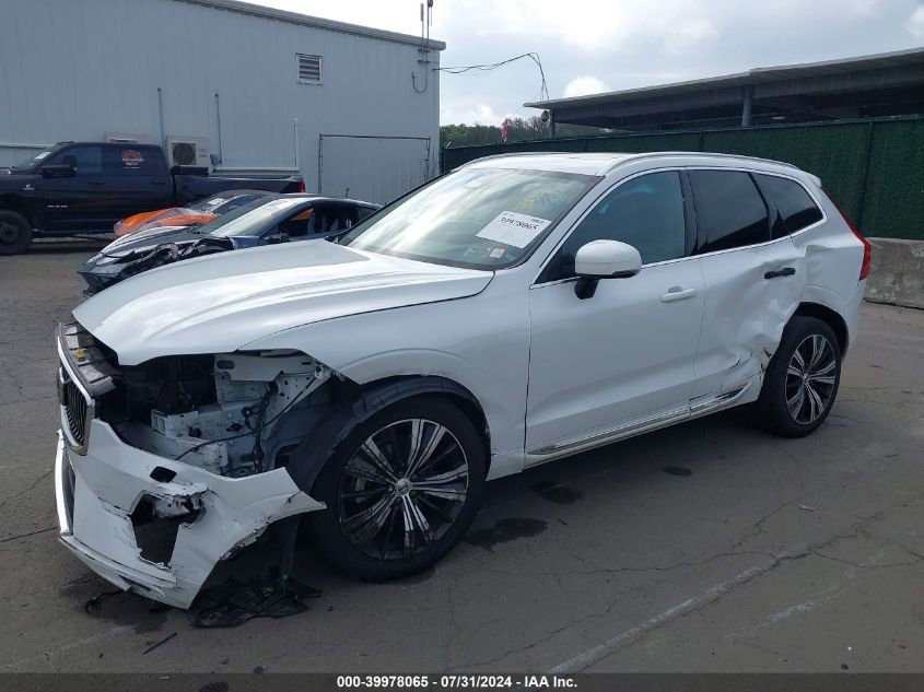 2022 Volvo Xc60 B5 Inscription VIN: YV4L12RL9N1079086 Lot: 39978065