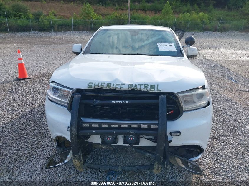 2018 Dodge Durango Ssv VIN: 1C4SDJFT5JC474398 Lot: 39978090