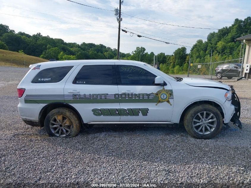 2018 Dodge Durango Ssv VIN: 1C4SDJFT5JC474398 Lot: 39978090