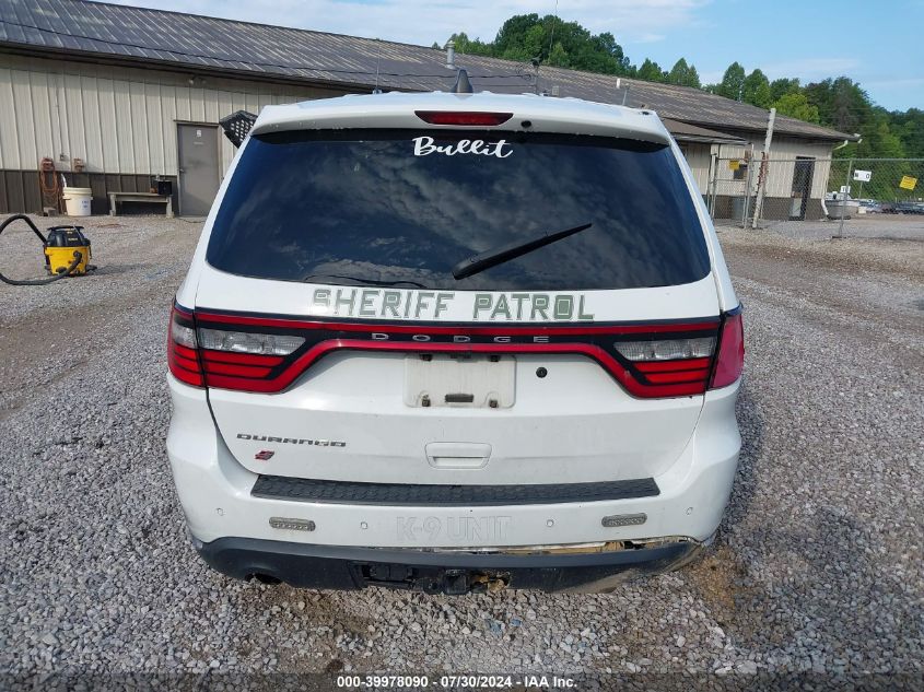 2018 Dodge Durango Ssv VIN: 1C4SDJFT5JC474398 Lot: 39978090