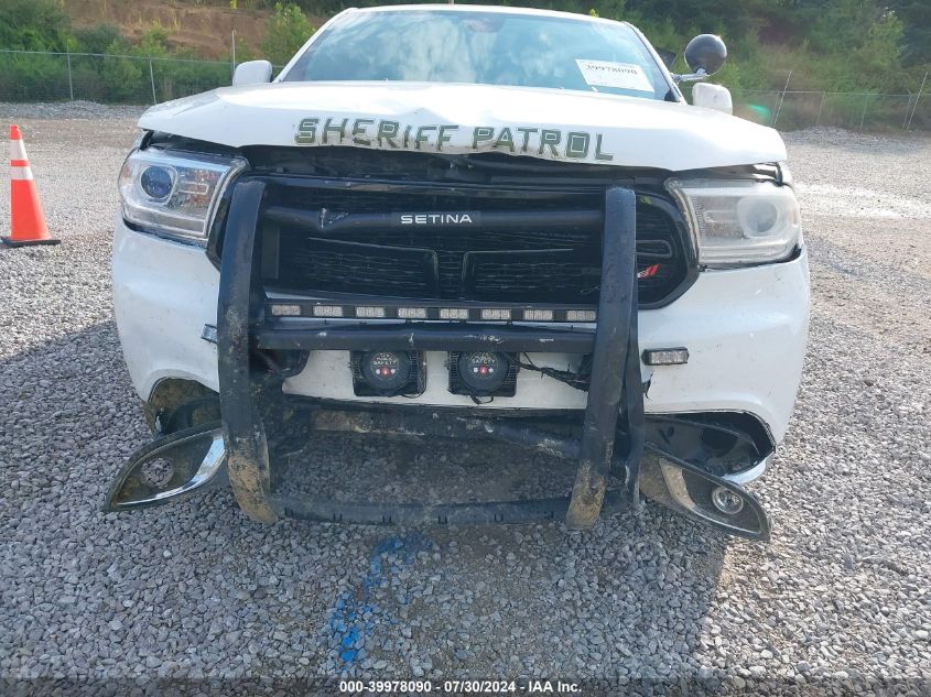 2018 Dodge Durango Ssv VIN: 1C4SDJFT5JC474398 Lot: 39978090