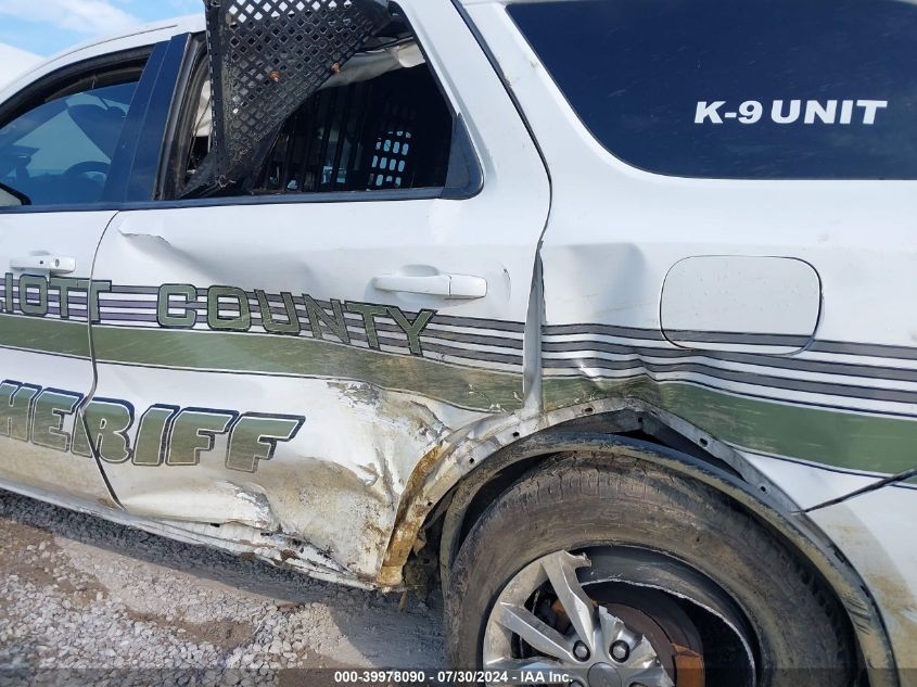 2018 Dodge Durango Ssv VIN: 1C4SDJFT5JC474398 Lot: 39978090