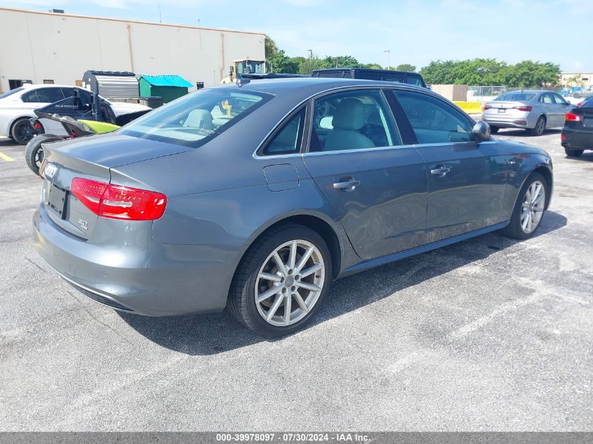 WAUFFAFL0EN036830 | 2014 AUDI A4