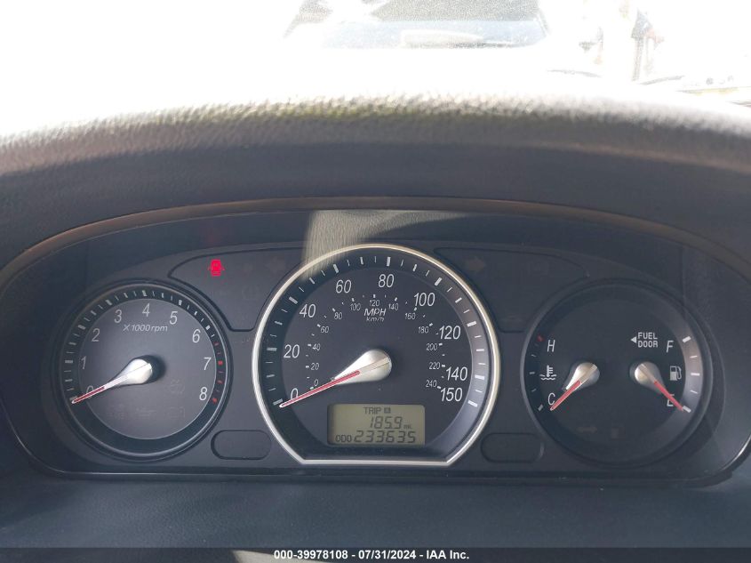 5NPET46C48H380917 2008 Hyundai Sonata Gls