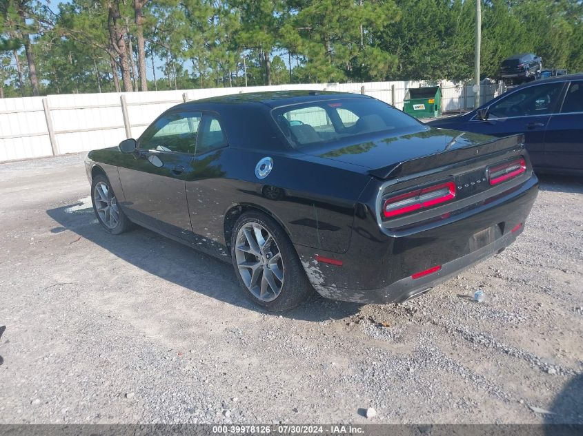 2022 Dodge Challenger Gt VIN: 2C3CDZJG0NH249701 Lot: 39978126