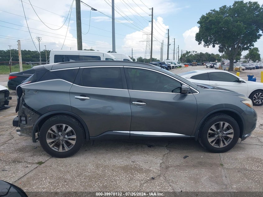 2015 Nissan Murano Sv VIN: 5N1AZ2MG9FN221021 Lot: 39978132