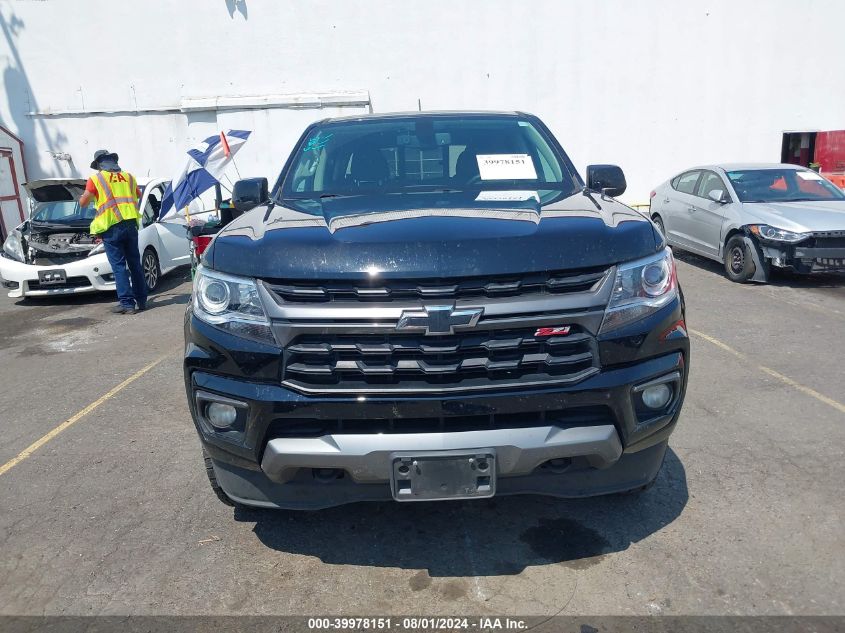 2022 Chevrolet Colorado 4Wd Short Box Z71 VIN: 1GCPTDE18N1190937 Lot: 39978151