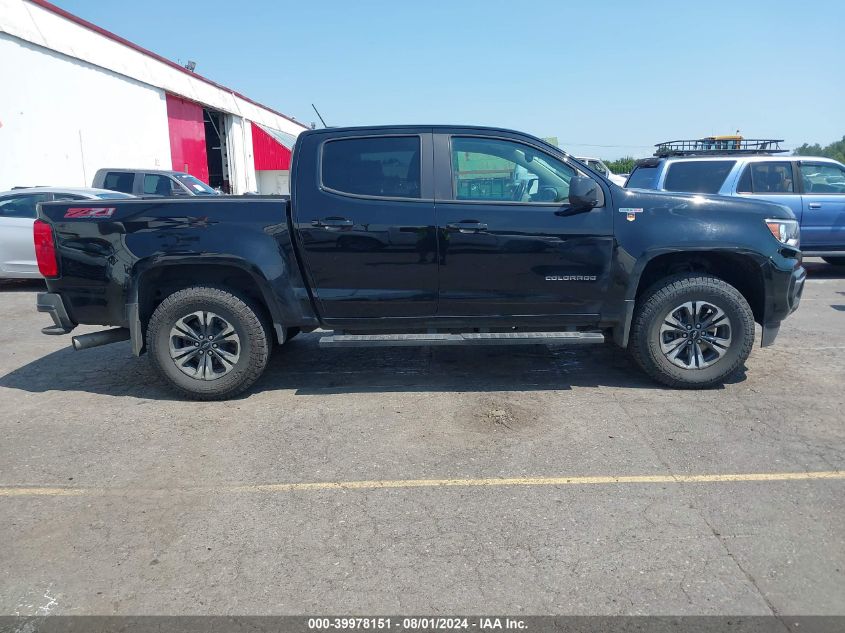 2022 Chevrolet Colorado 4Wd Short Box Z71 VIN: 1GCPTDE18N1190937 Lot: 39978151