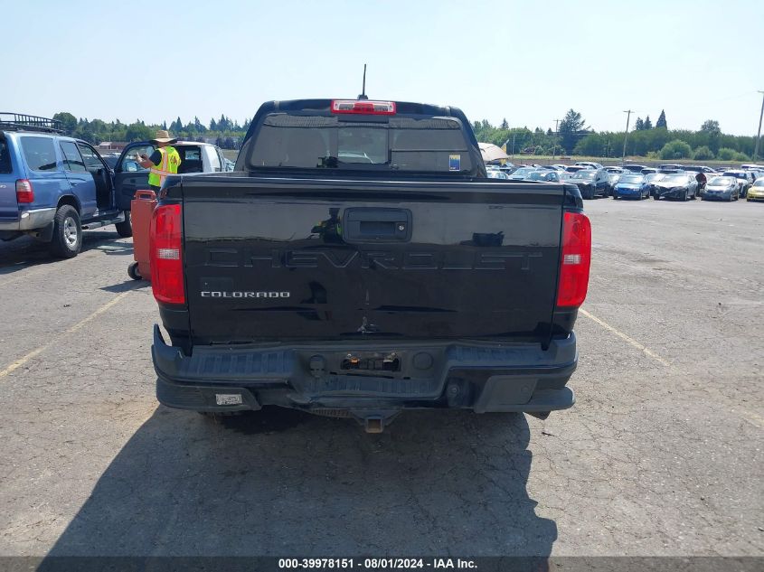 2022 Chevrolet Colorado 4Wd Short Box Z71 VIN: 1GCPTDE18N1190937 Lot: 39978151