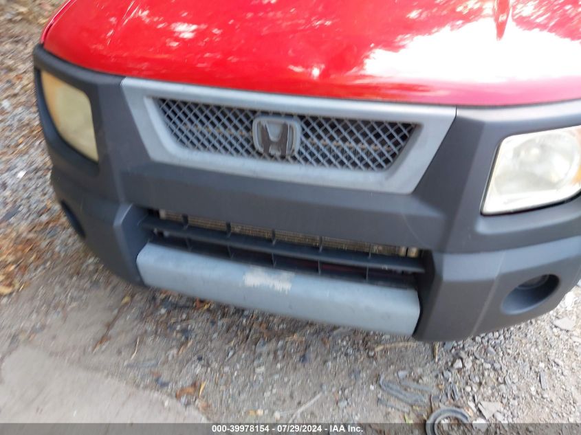 2006 Honda Element Ex VIN: 5J6YH27676L000077 Lot: 39978154