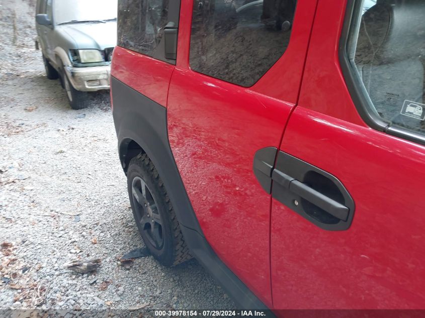 2006 Honda Element Ex VIN: 5J6YH27676L000077 Lot: 39978154