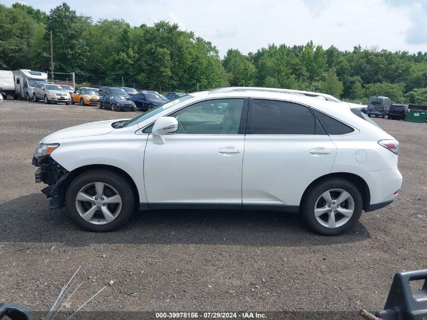 2011 Lexus Rx 350 VIN: 2T2BK1BA7BC099984 Lot: 39978156