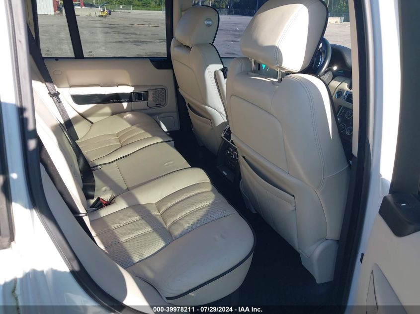 2012 Land Rover Range Rover Hse VIN: SALMF1D41CA388012 Lot: 39978211