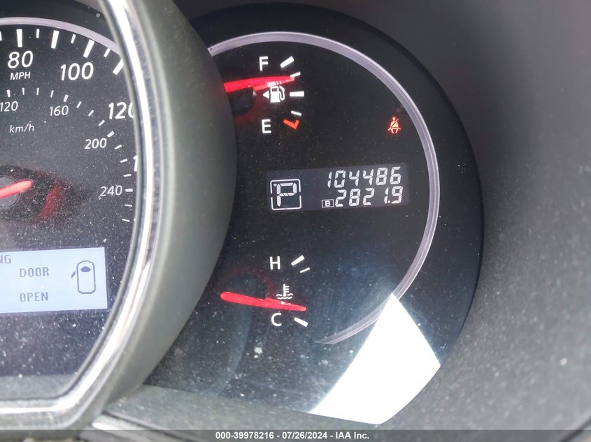 2011 Nissan Murano Sl VIN: JN8AZ1MW4BW175211 Lot: 39978216