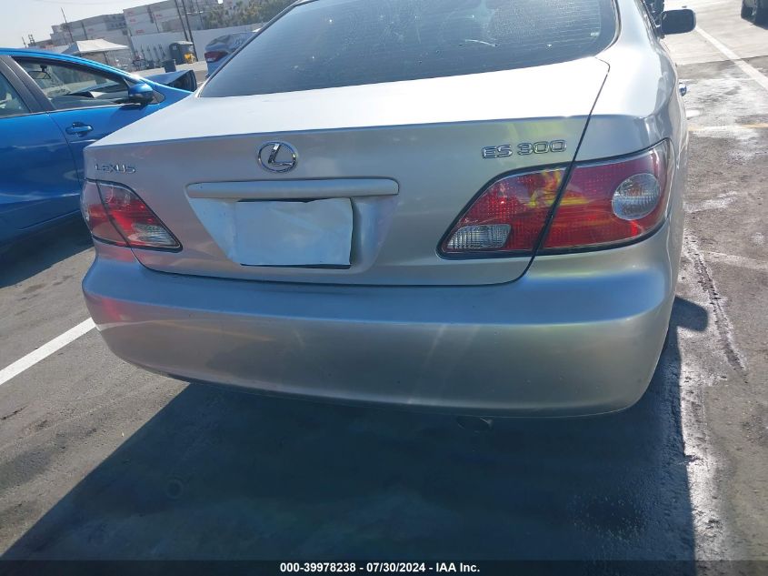 2002 Lexus Es 300 300 VIN: JTHBF30G820066920 Lot: 39978238