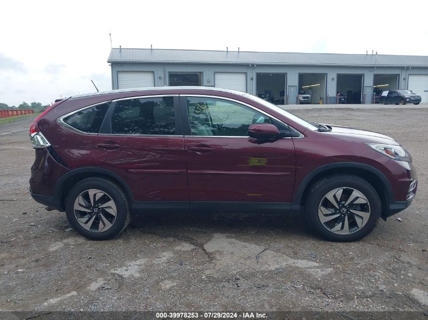 2015 Honda Cr-V Touring VIN: 5J6RM4H90FL066037 Lot: 39978253