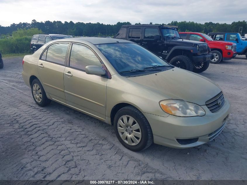 2T1BR32E74C203861 | 2004 TOYOTA COROLLA