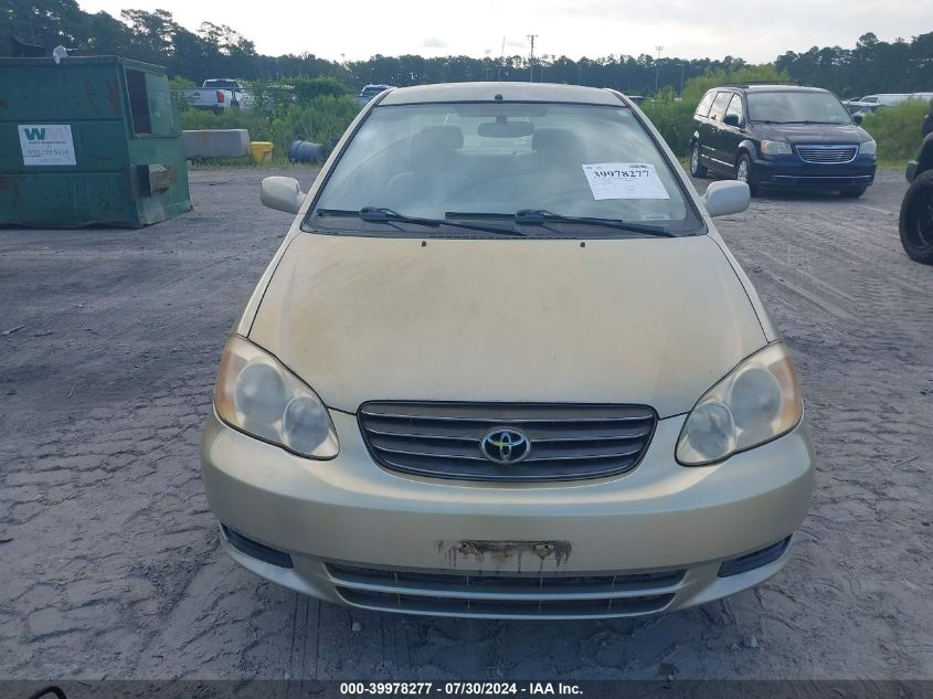 2004 Toyota Corolla Ce/Le/S VIN: 2T1BR32E74C203861 Lot: 39978277