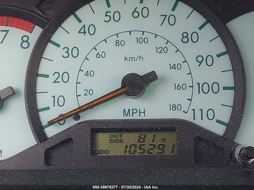 2004 Toyota Corolla Ce/Le/S VIN: 2T1BR32E74C203861 Lot: 39978277