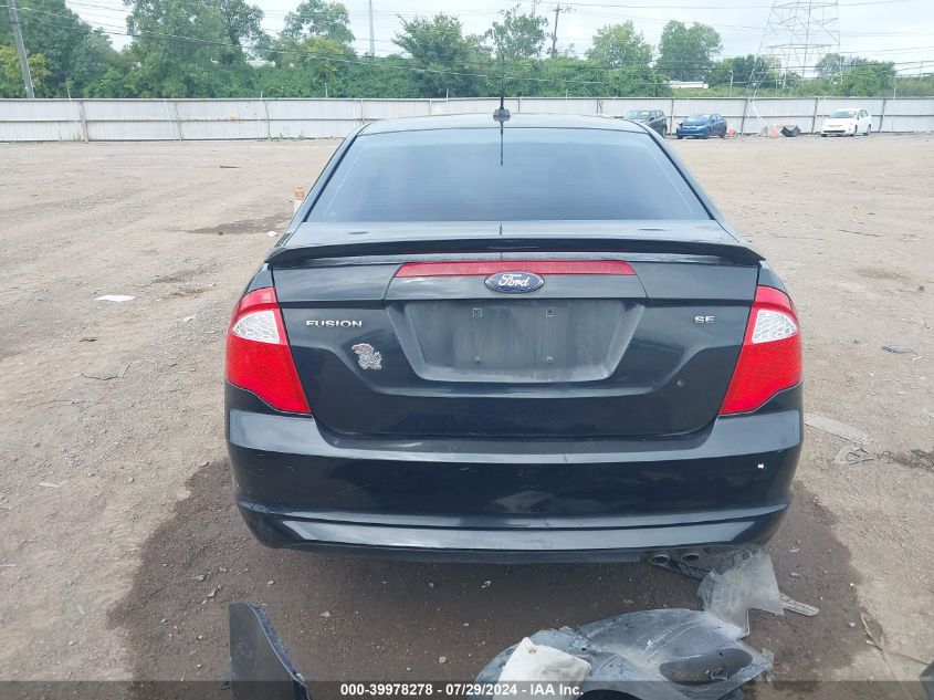 2010 Ford Fusion Se VIN: 3FAHP0HA0AR274978 Lot: 39978278