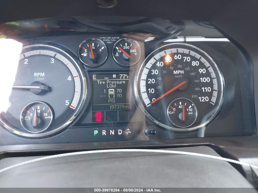 2010 Dodge Ram 2500 Slt VIN: 3D7UT2CLXAG122264 Lot: 39978284