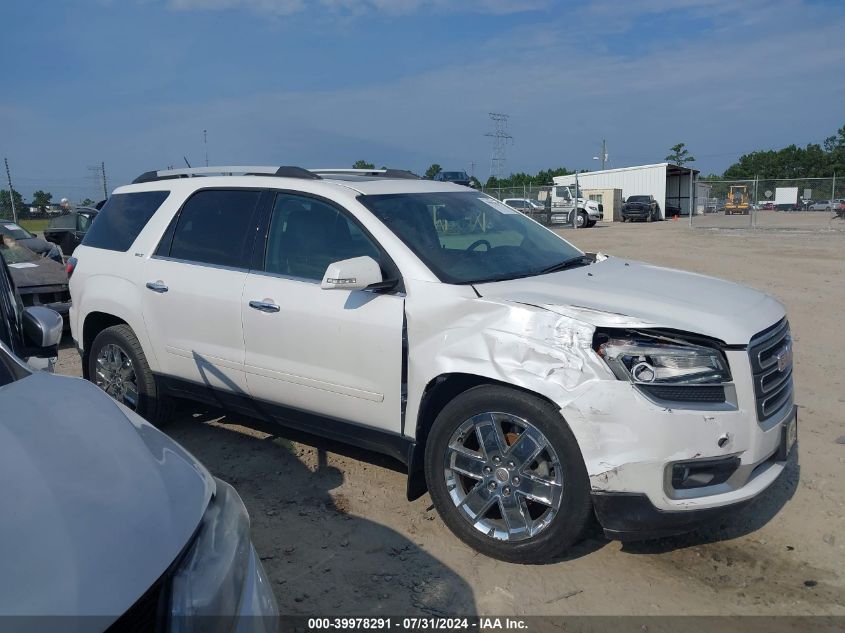 2017 GMC Acadia Limited VIN: 1GKKRSKD0HJ232876 Lot: 39978291