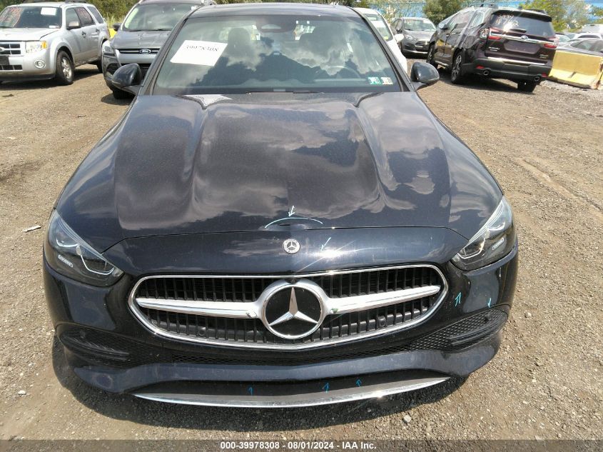 0W1KAF4HB6NR01741 2022 Mercedes-Benz C 300 4Matic