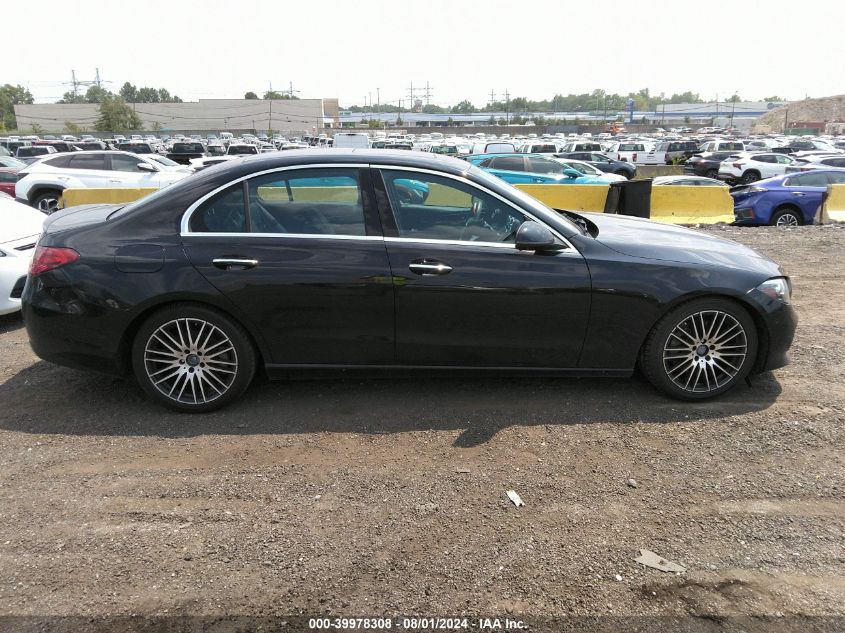 0W1KAF4HB6NR01741 2022 Mercedes-Benz C 300 4Matic